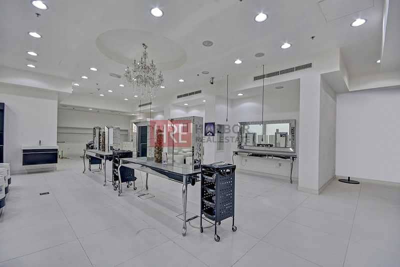 3 Spacious Fully Fitted Shop|Only AED 120/- sqft