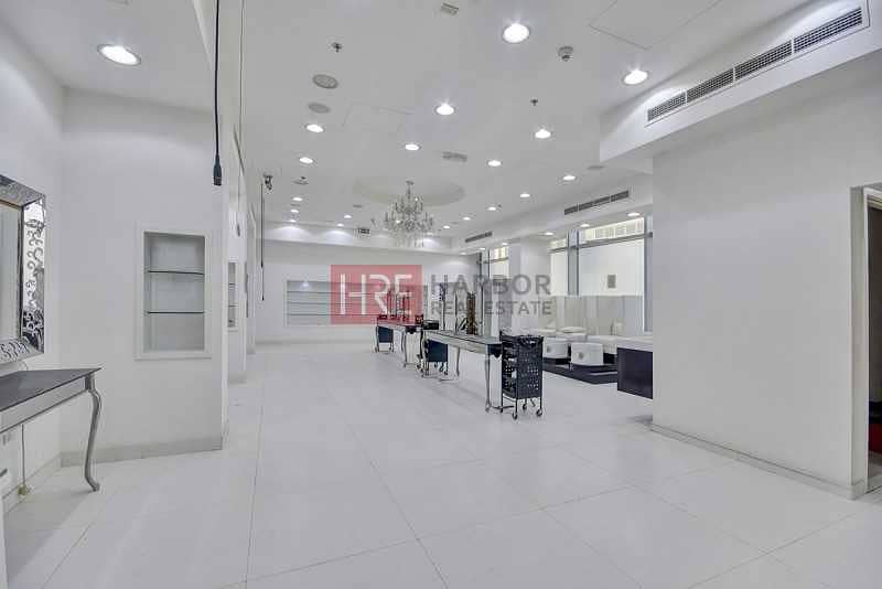 5 Spacious Fully Fitted Shop|Only AED 120/- sqft