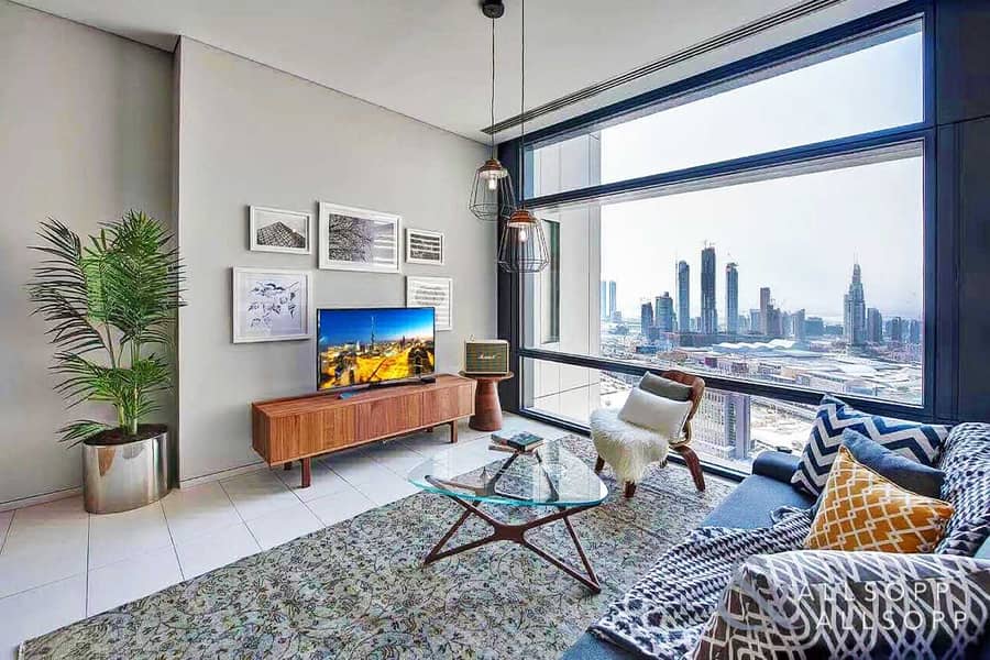 2 1 Bedroom | Fully Furnished | Burj Views