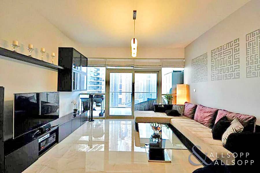 3 1 Bed | Furnished | Marina View | Balcony