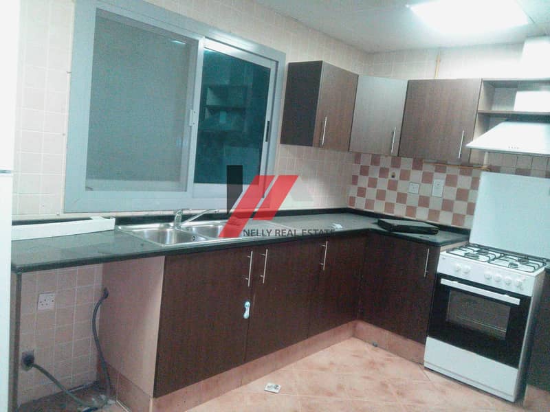 2 Kitchen appliances  1500 sqft 2 bhk balcony  wardrobe  with all facilities  rent 43k 1 month free