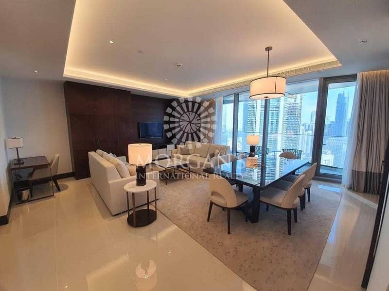 BRAND NEW 3 + MAIDS  / FULL BURJ AND FOUNTAIN VIEW