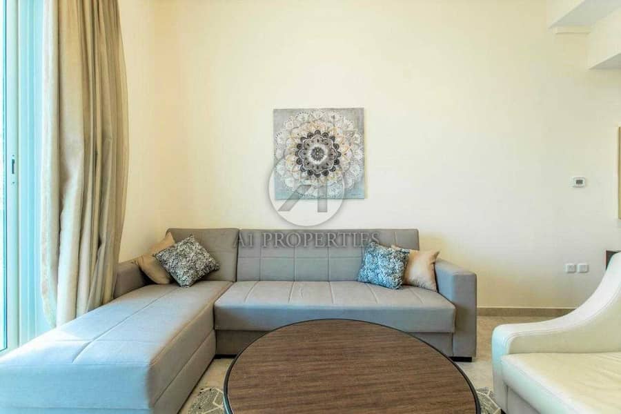 2 Sea View | Fully Furnished | Spacious 1 BR in JLT