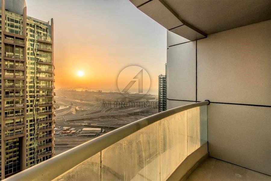 9 Sea View | Fully Furnished | Spacious 1 BR in JLT