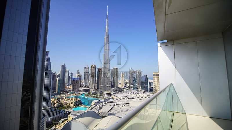 9 Burj Khalifa and Sea View | Vacant | Large 2BR