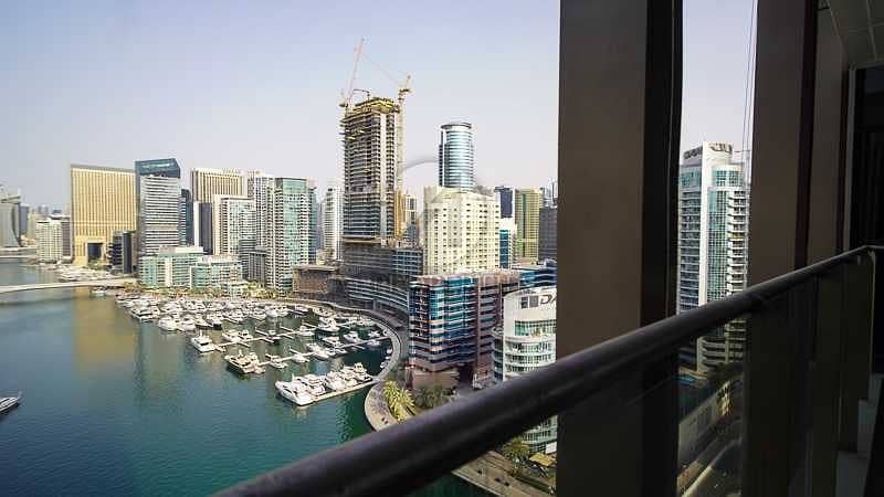 14 Top Location | 2BR Full Marina View | High Floor