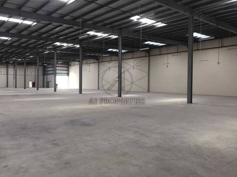 4 Warehouse with High Power for Lease in DIC