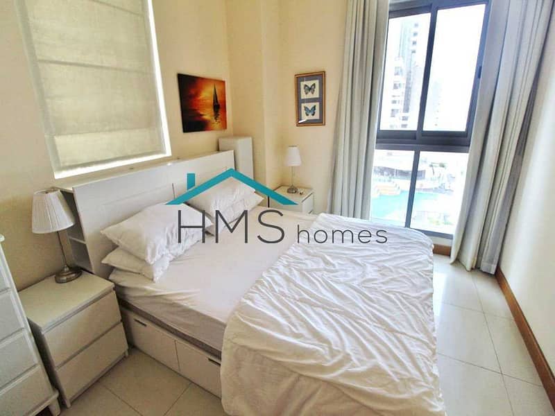 9 Furnished | Spacious + Bright 2 BR | Large Balcony
