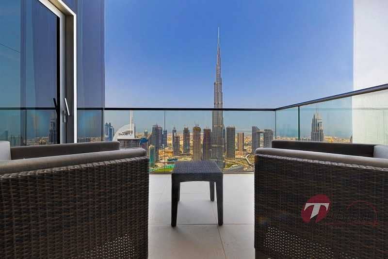 16 Exclusive unit| High Floor| Full Burj View Tower 3
