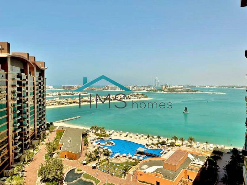 Tiara Residences | Sea & Burj Al Arab View | High Floor