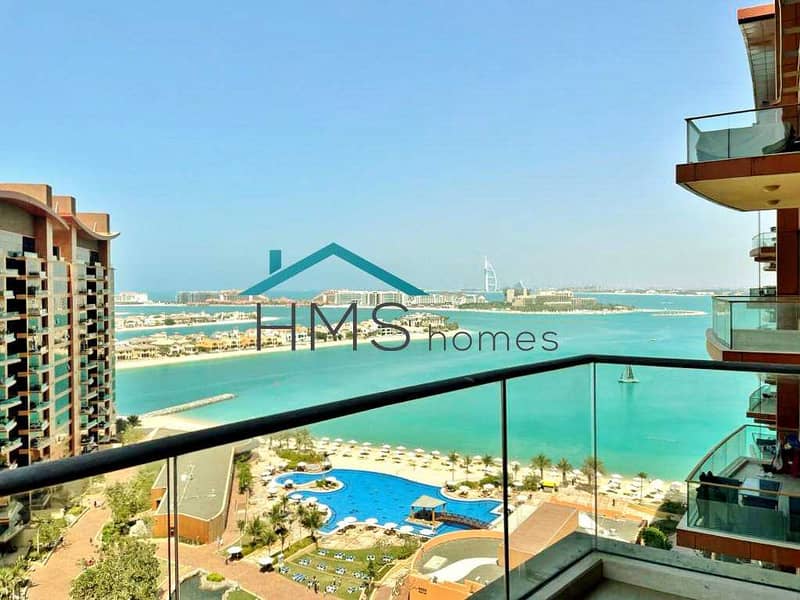 2 Tiara Residences | Sea & Burj Al Arab View | High Floor