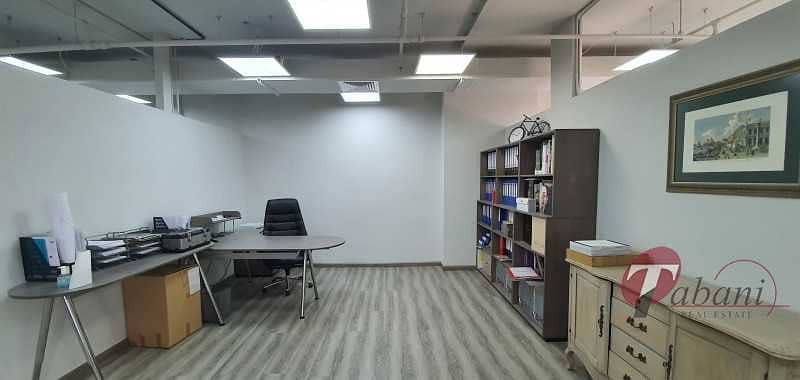 Fitted office available for rent in JVC fm 7th May