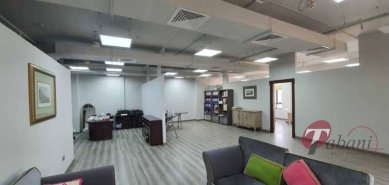3 Fitted office available for rent in JVC fm 7th May
