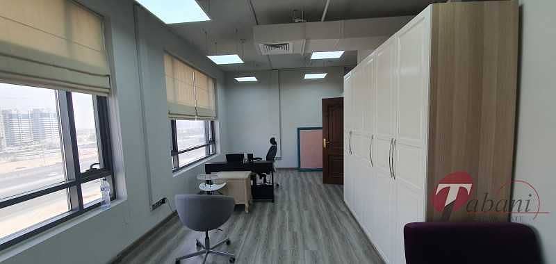 5 Fitted office available for rent in JVC fm 7th May