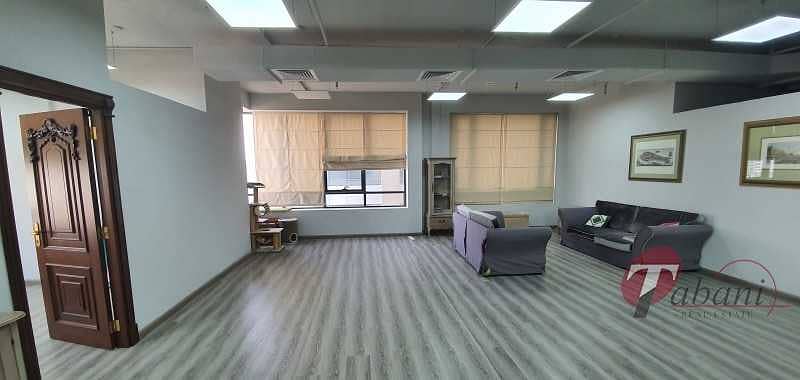 10 Fitted office available for rent in JVC fm 7th May