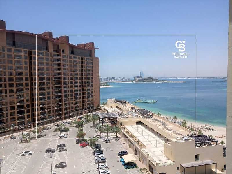 3 1Beds|Sea View and Beach Access|Shoreline Apt|Palm