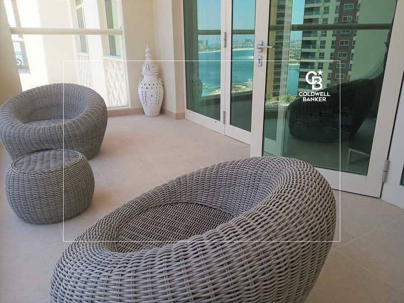 10 1Beds|Sea View and Beach Access|Shoreline Apt|Palm