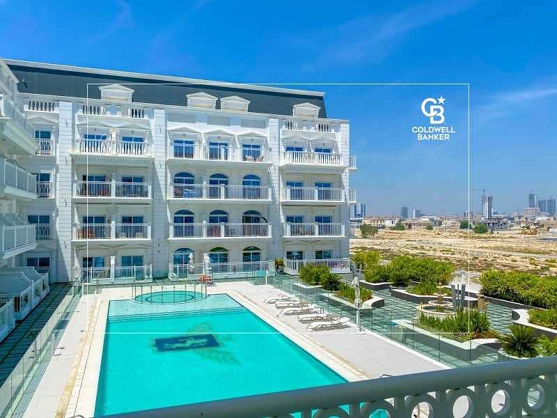 10 LUXURIOUS 1BR Apartment I Pool View I 2 Balconies
