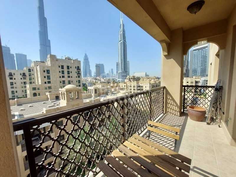 Open Plan | Bright | Burj Khalifa View