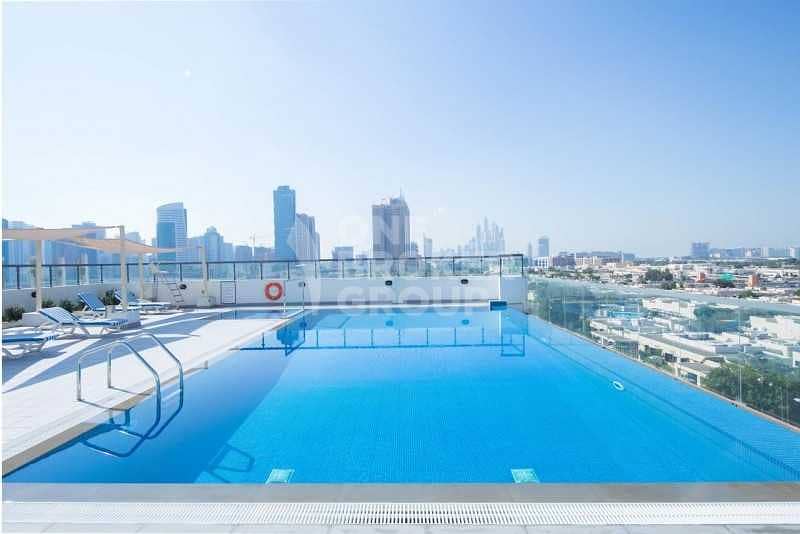 25 Bright 3BR + Maid Room l Full Sea View l J5