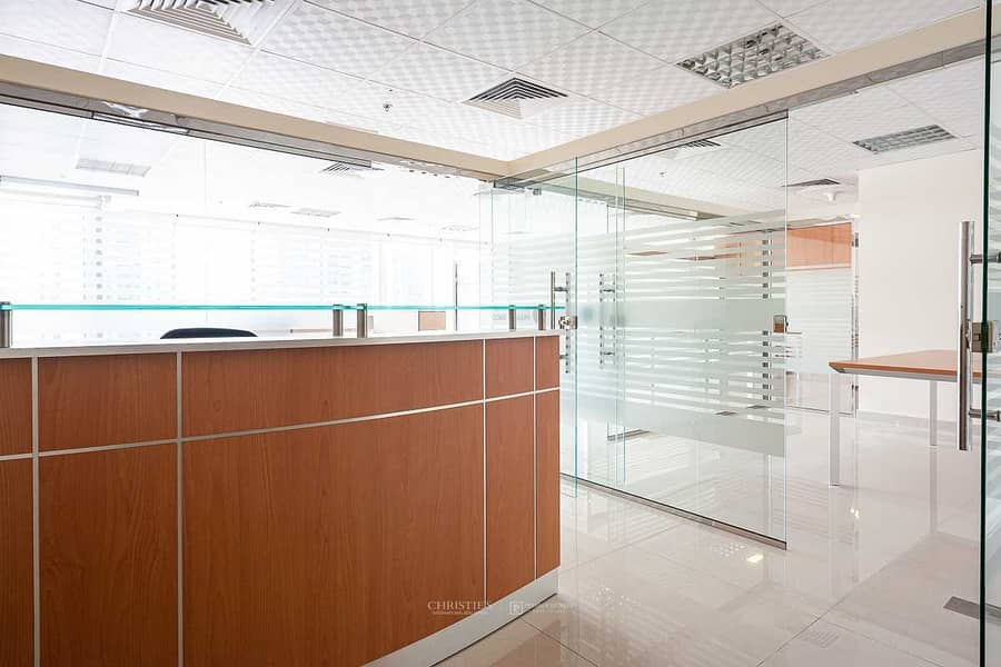 Fully Furnished and Fitted Office with Marble flooring