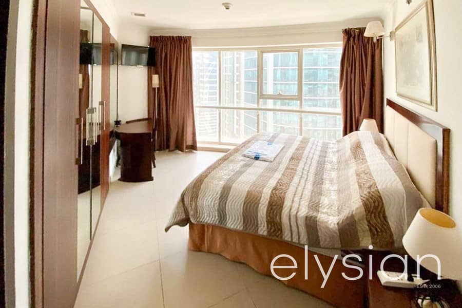 6 Stunning 1 Bedroom | Mid Floor | Furnished