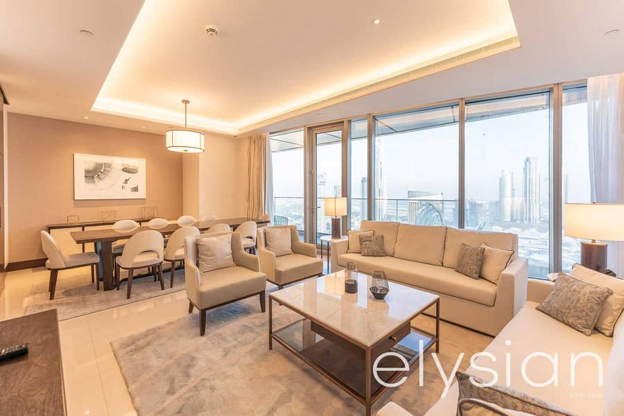 4 Stunning | Furnished 4 Bedrooms | Sky Views