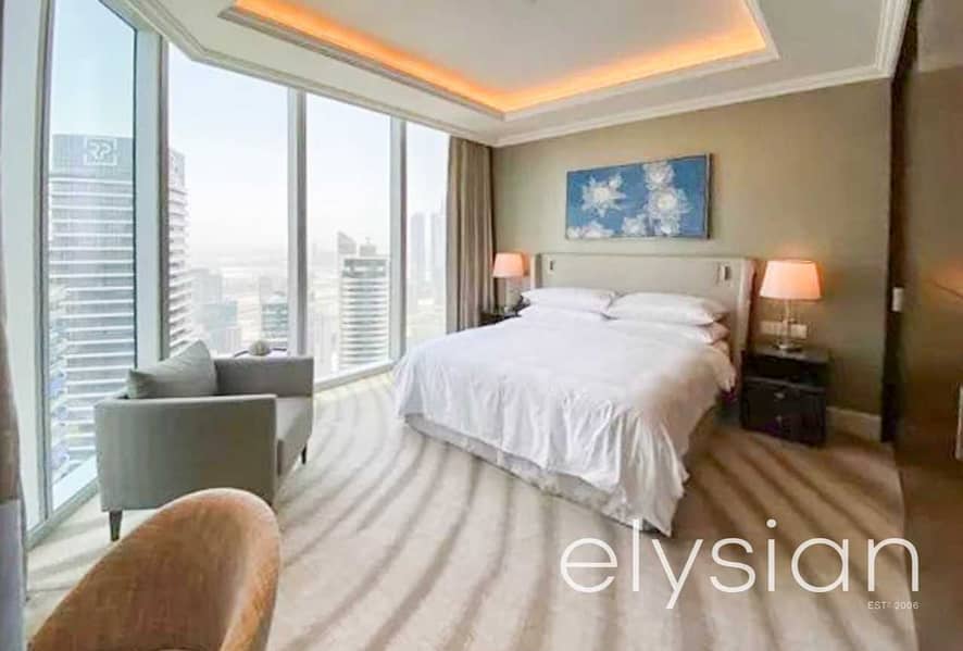 12 Burj Khalifa View | High Floor | Bills Included