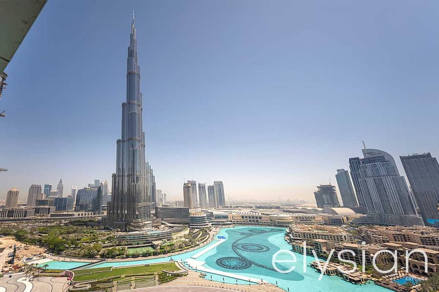 12 Large 2 Bed + Study | Burj Khalifa and Fountain view
