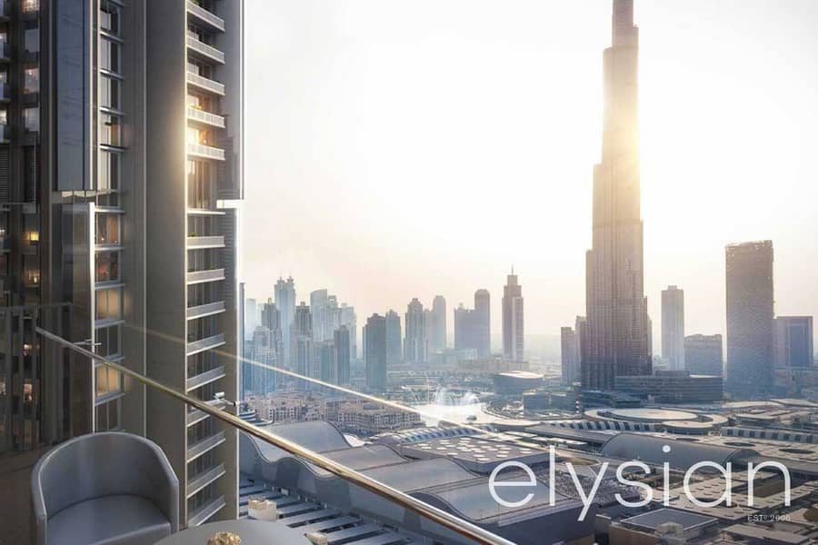 10 Luxury Living | Burj Khalifa View | High Floor