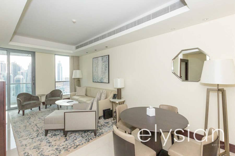 2 Fully Furnished | Separate Study | High Floor