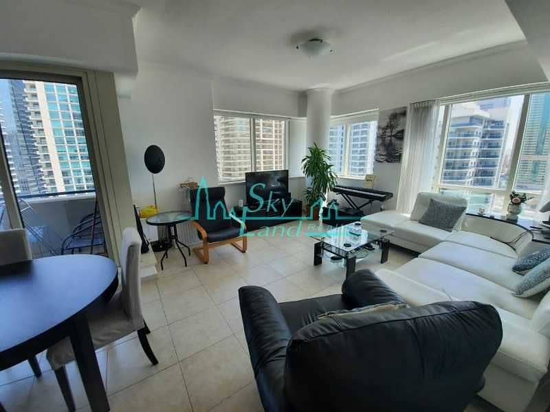 6 Al Majara - Spacious Bright 1BR with Partial Marina View