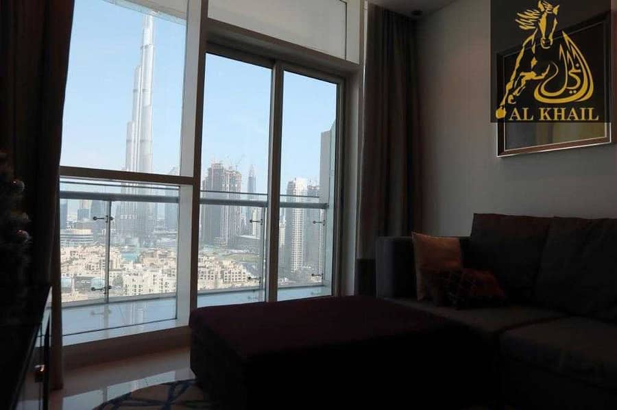 8 Lavish 2BR Hotel APT for rent With Stunning Views Of Burj Khalifa