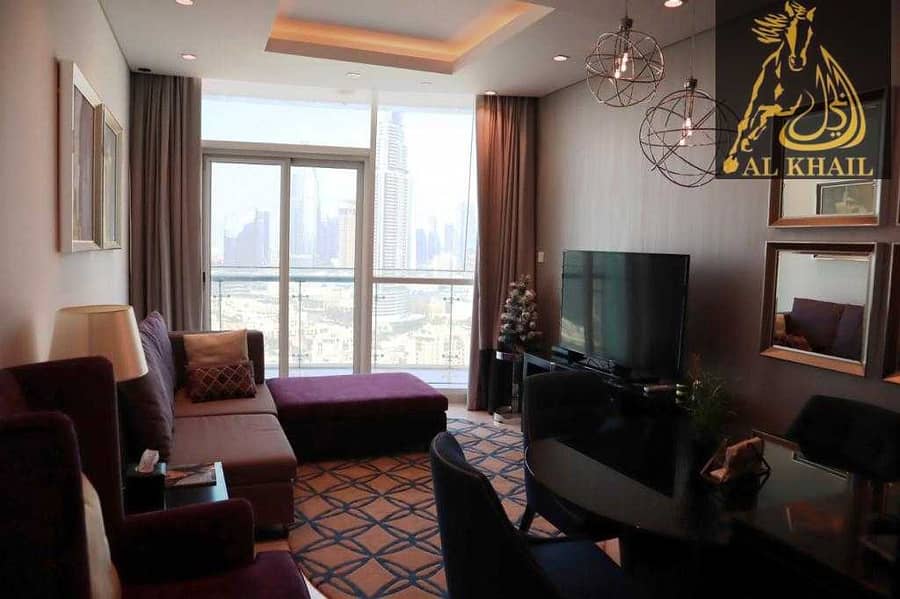 14 Stunning Burj Khalifa View Luxury 2BR Hotel Apartment for sale