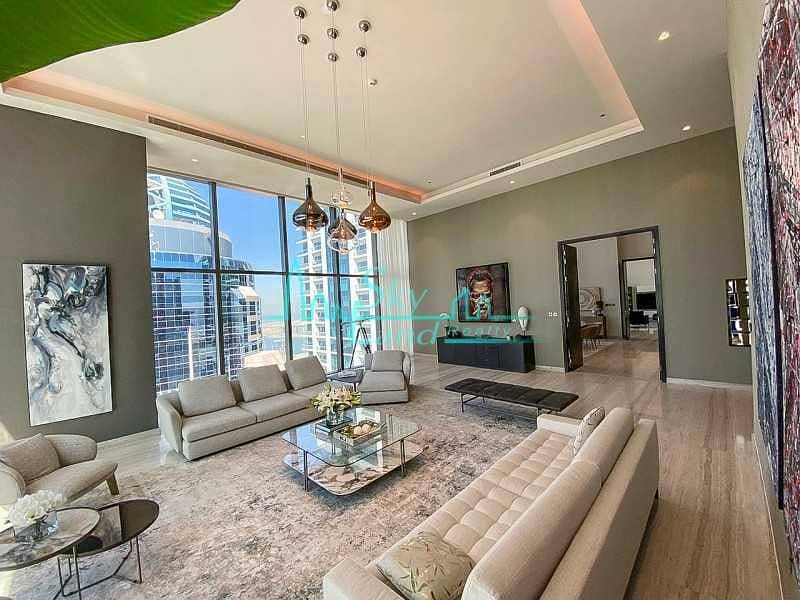 Marina Gate Penthouse on 61st floor|4-BR Sky View|5810sq. ft