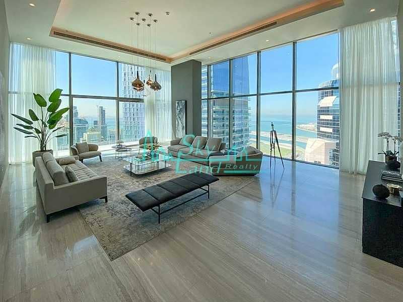 8 Marina Gate Penthouse on 61st floor|4-BR Sky View|5810sq. ft