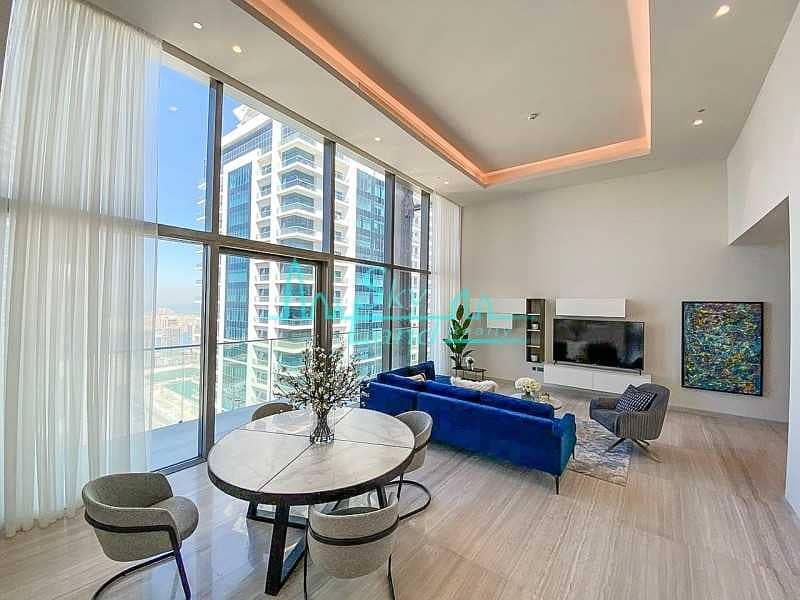 12 Marina Gate Penthouse on 61st floor|4-BR Sky View|5810sq. ft
