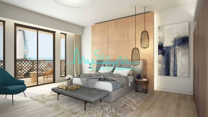 4 Best 4-BR opposite to Burj Al Arab|Madinat Jumeirah|Freehold