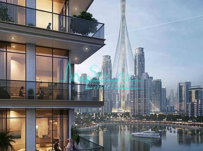 14 The Cove | 4-BR Penthouse on 9th floor | Burj Khalifa and Nature view