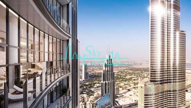 9 IL Primo | 4-BR Half Floor Penthouse | Burj Khalifa View