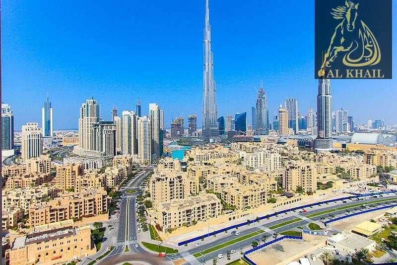 2 Beautiful 1BR in South Ridge 4 with Panoramic View of Burj Khalifa Best Location