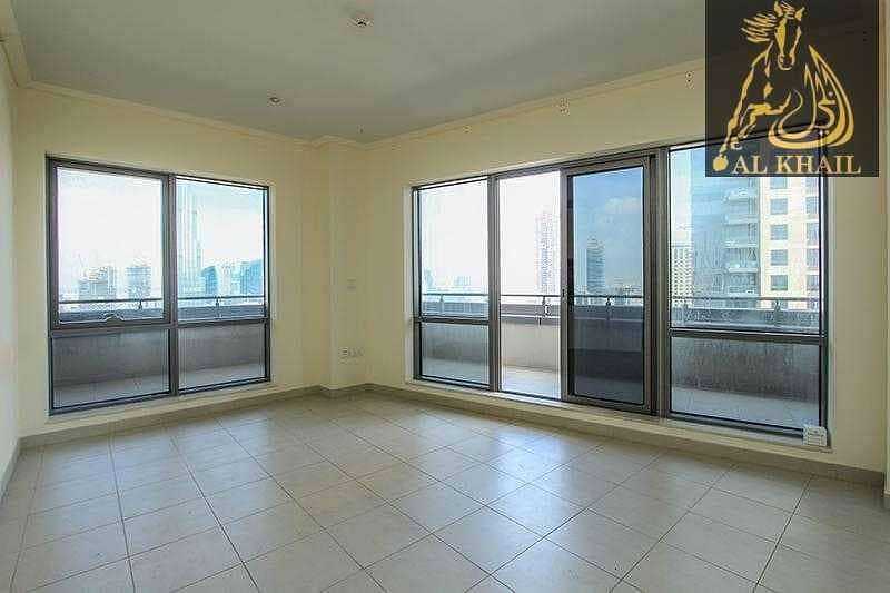 5 Beautiful 1BR in South Ridge 4 with Panoramic View of Burj Khalifa Best Location