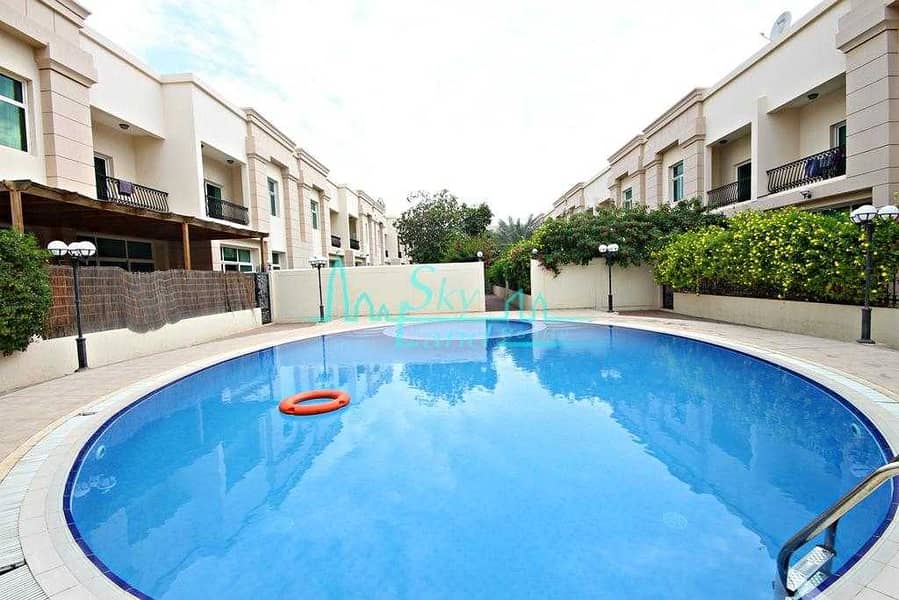 2 1 Month Free | Modern 3 bed+m villa | shared pool | gym