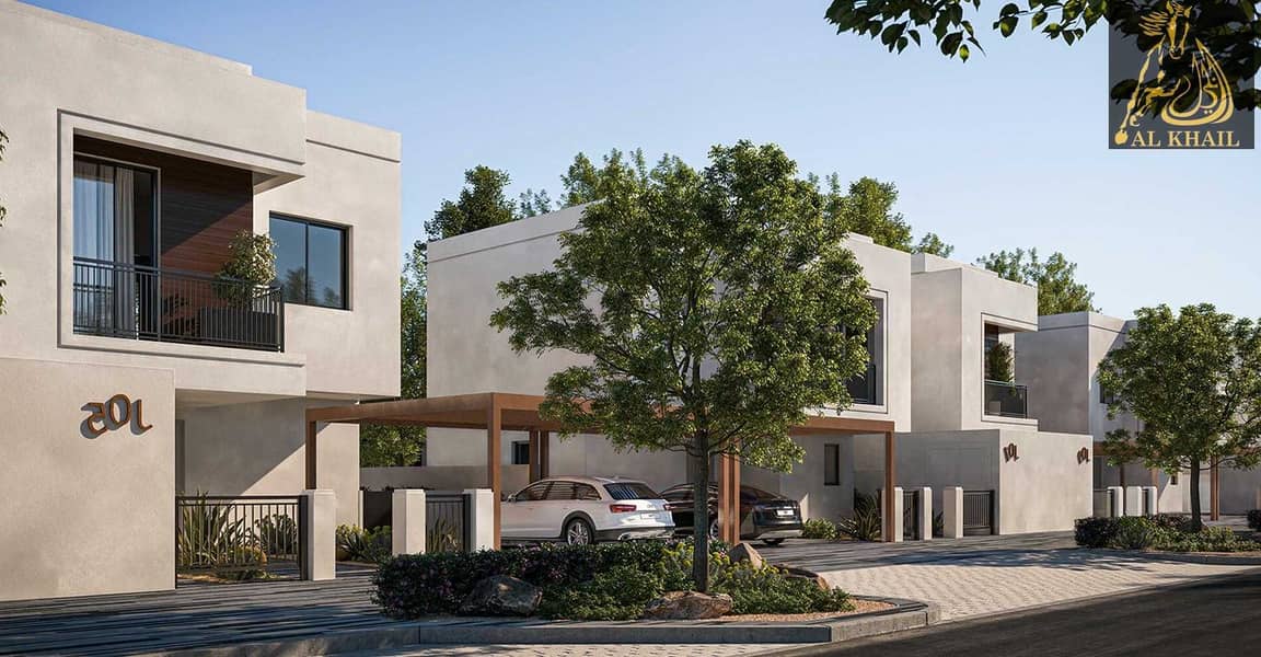 Modern Design 5BR Standalone Villa with 5% Booking in Yas Island Modern Design 5BR Standalone Villa with 5% Booking in Yas Island