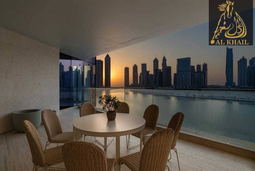Stunning Half Floor Flat Burj Khalifa View Miami Style