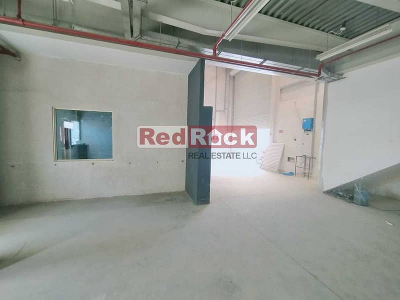 6 2500 Sqft Warehouse 43 KW Power and Approved Office in Jebel Ali