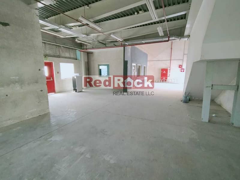 7 2500 Sqft Warehouse 43 KW Power and Approved Office in Jebel Ali