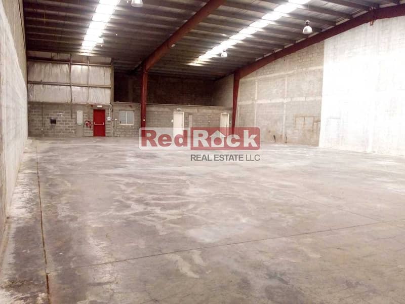 4 Aed 18/Sqft for 6250 Sqft Tidy Warehouse  in DIP