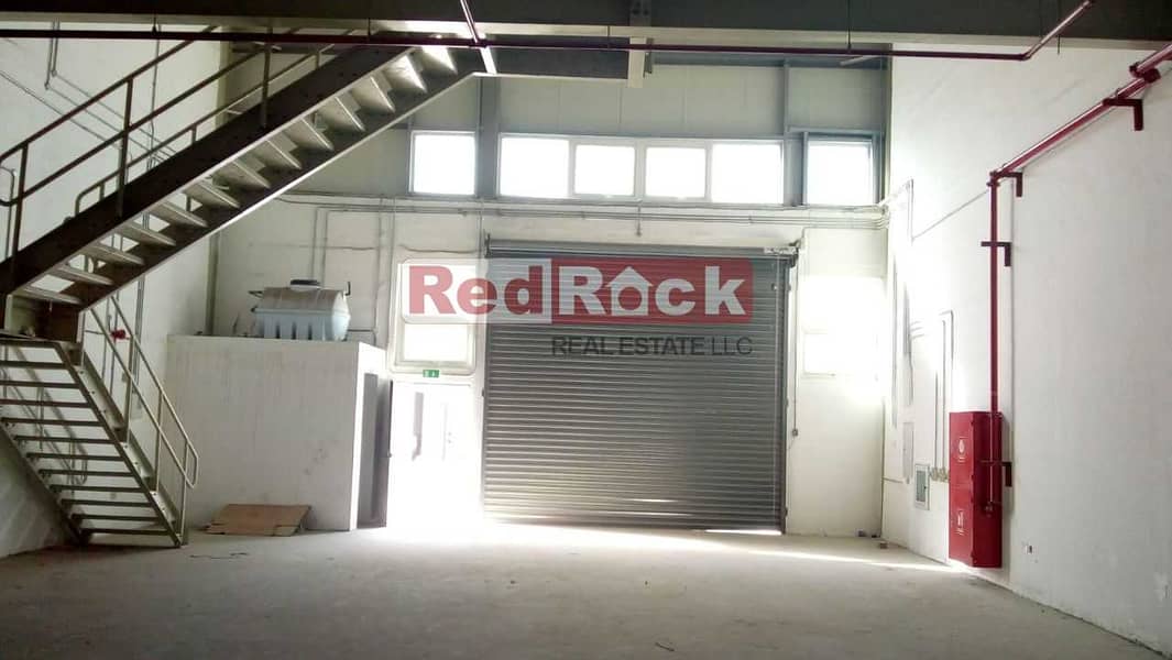 Aed 21/Sqft for 3018 Sqft Warehouse with Mezzanine in Jebel Ali Aed 21/Sqft for 3018 Sqft Warehouse with Mezzanine in Jebel Ali