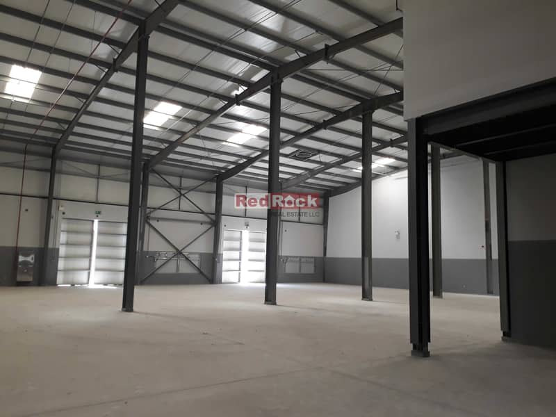 7 9795 Sqft Warehouse with 80 KW Power and Office in Jebel Ali
